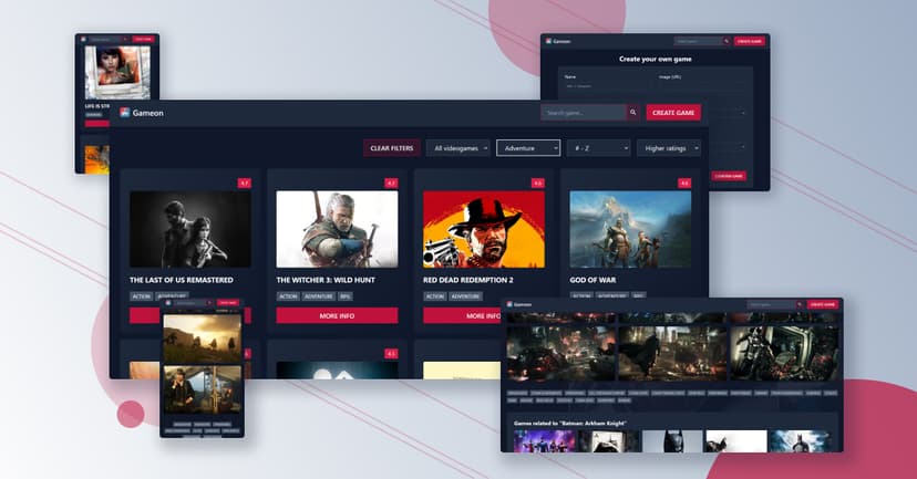 Gameon: Video games Project's thumbnail