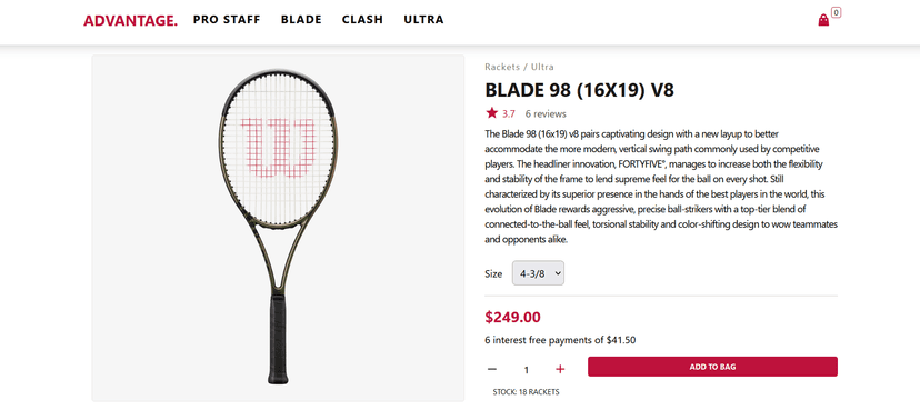 Tennis E-commerce's thumbnail